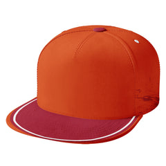 Custom Orange Red Tampa Bay Hat Sport Design Cap Stitched Adjustable Personalized PR067B-D020261-29