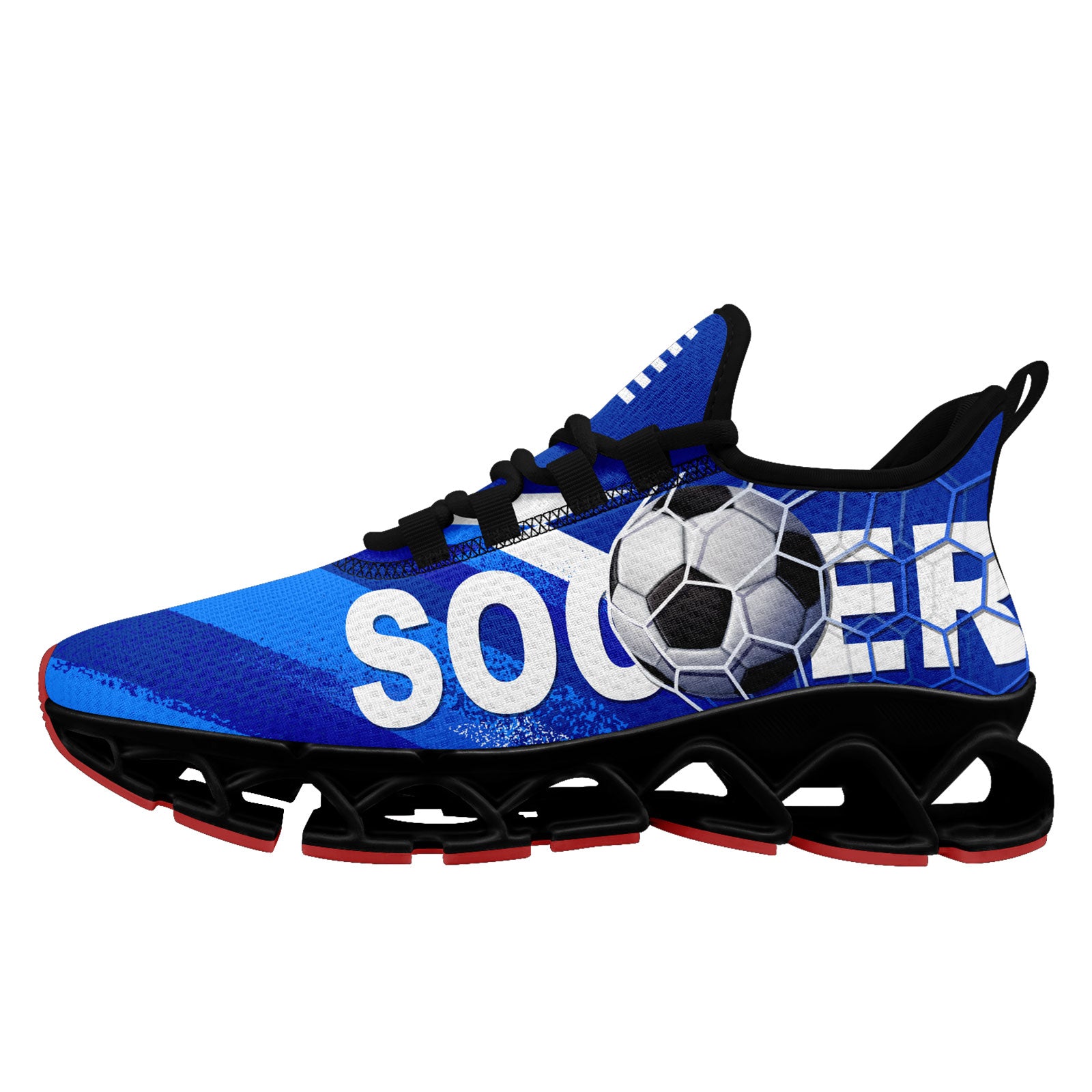 Custom Uruguay 2026 World Cup Sneakers DIY Country Flag Running Shoes Lightweight Sport Shoes Gift for Football Fans Personalized Team Name and Logo FN003XD-F009085-5