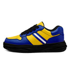 Custom Blue Yellow Los Angeles Shoes Personalized Sneaker FN032-D020389-15