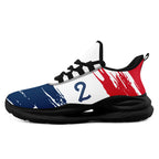Custom France 2026 World Cup Sneakers DIY Country Flag Running Shoes Lightweight Sport Shoes Gift for Football Fans Personalized Team Name and Logo FN079-F020045-8