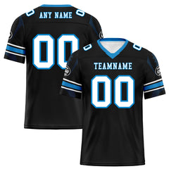 Custom Black Carolina Football Jersey and Sports Shoes Combo Offer Personalized Combo ZH-D025008-3