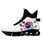 Custom South Korea 2026 World Cup Sneakers DIY Country Flag Running Shoes Lightweight Sport Shoes Gift for Football Fans Personalized Team Name and Logo FN029XD-F009084-4