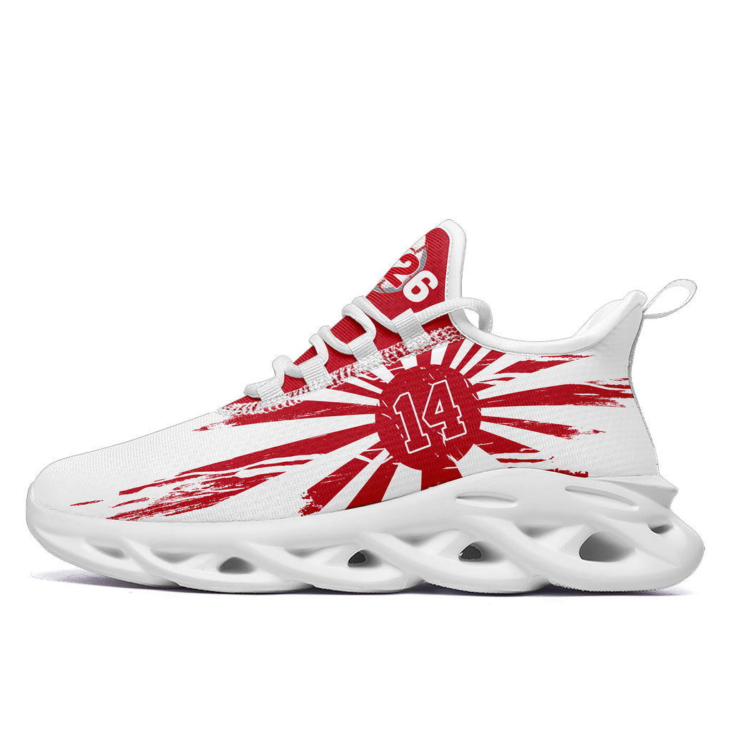 Custom 2026 World Cup Japan Sneakers DIY Country Flag Running Shoes Lightweight Sport Shoes Gift for Football Fans Personalized Team Name and Logo FN003-F023083-4