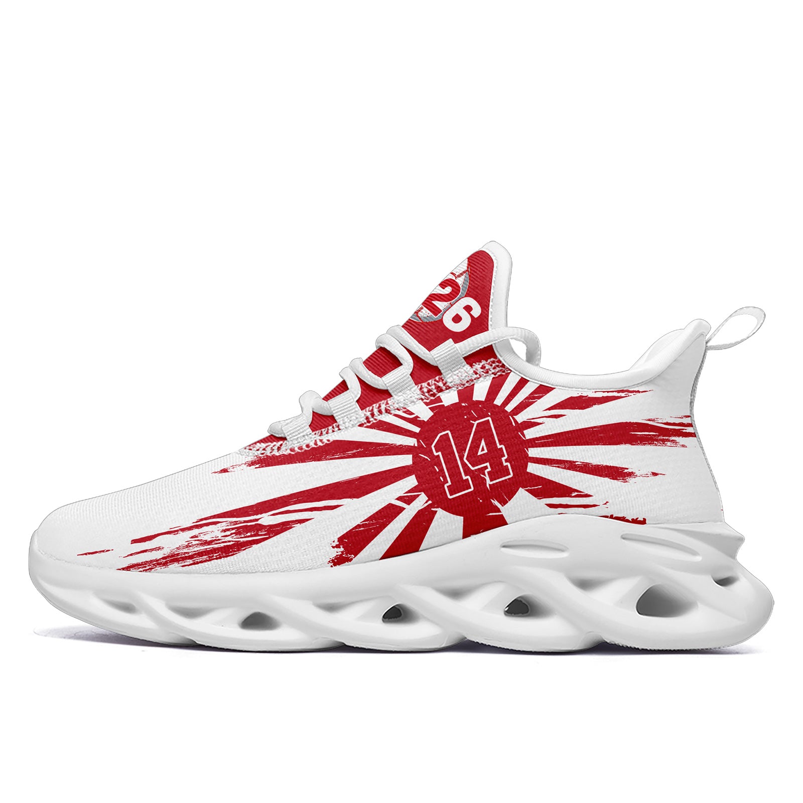 Custom 2026 World Cup Japan Sneakers DIY Country Flag Running Shoes Lightweight Sport Shoes Gift for Football Fans Personalized Team Name and Logo FN003-F023083-4