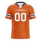 Custom Orange Classic Style Personalized Authentic Football Jersey FBJ02-bd0a70b8