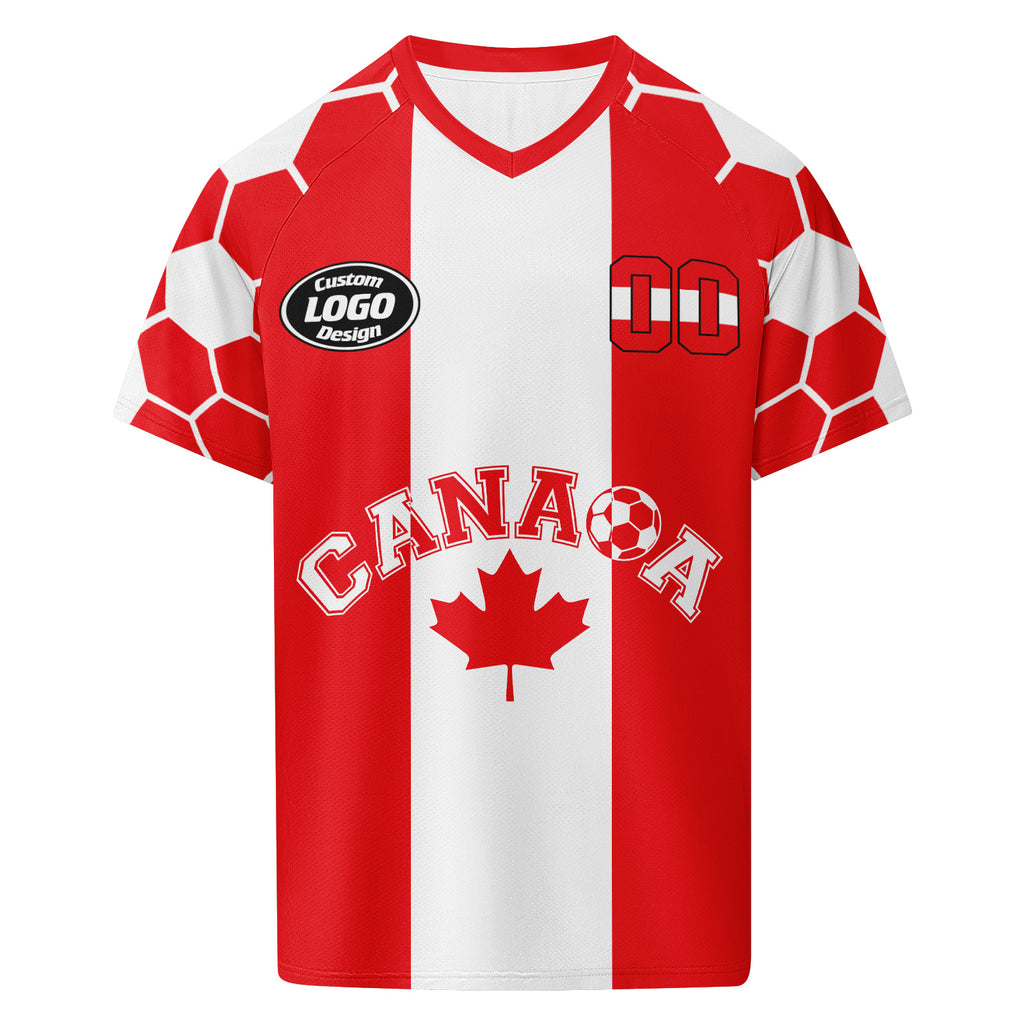 Custom Canada 2026 World Cup Football Shirt Customized Soccer Jersey for Fans Add Your Name & Number FZ190-F023094-3