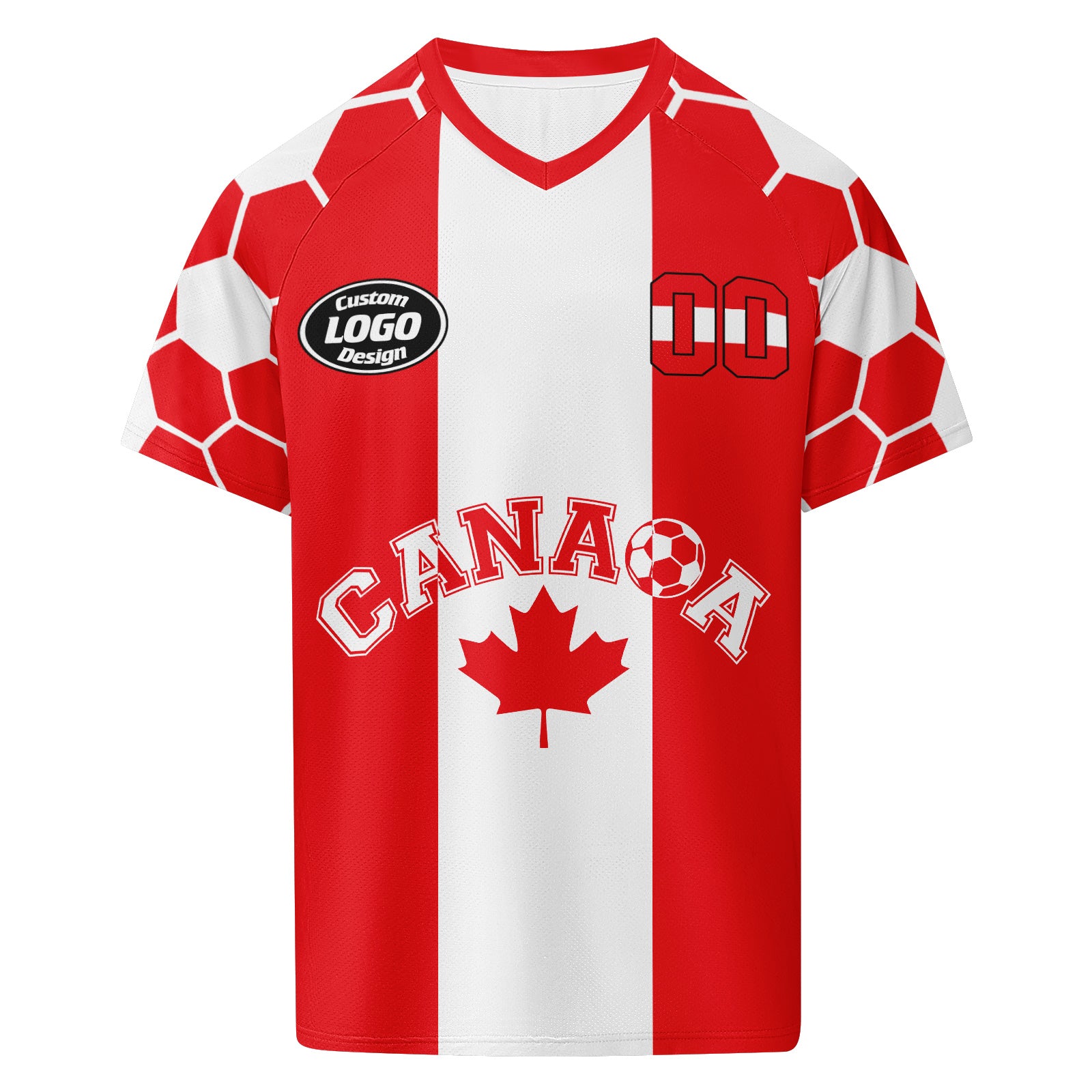 Custom Canada 2026 World Cup Football Shirt Customized Soccer Jersey for Fans Add Your Name & Number FZ190-F023094-3