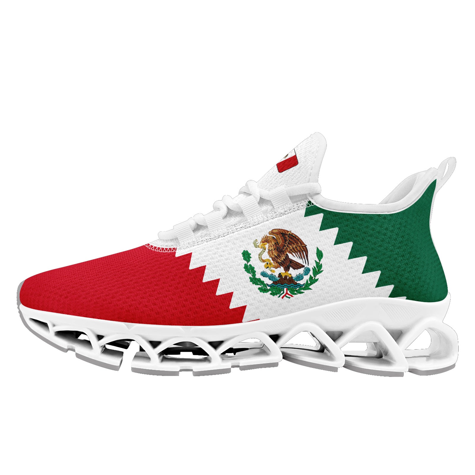 Custom 2026 World Cup Mexico Sneakers DIY Country Flag Running Shoes Lightweight Sport Shoes Gift for Football Fans Personalized Team Name and Logo FN003XD-F023050-3