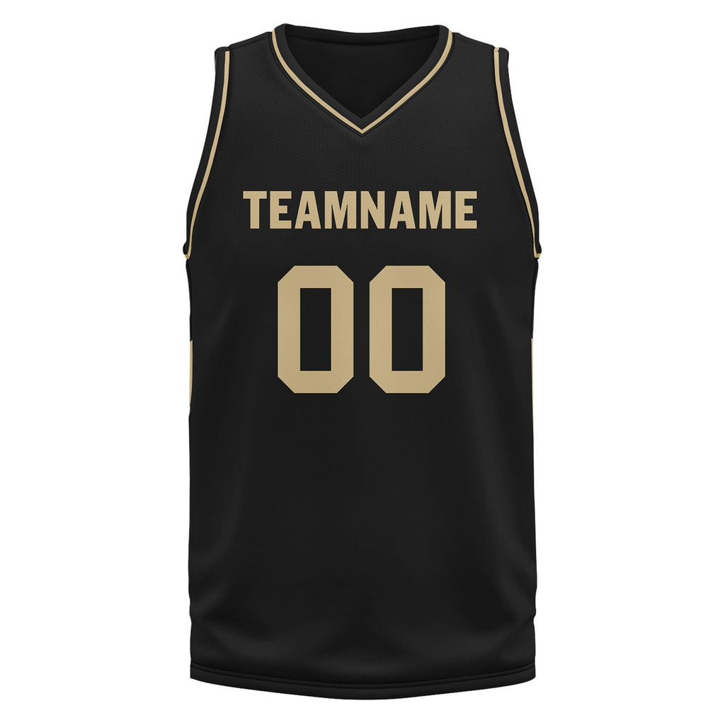 Custom Black Classic Style Sports Uniform Basketball Jersey BBJ01-D020105-17