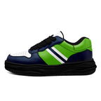 Custom Blue Green Seattle Shoes Personalized Sneaker FN032-D020389-27