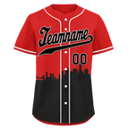 Custom Red Black City Edition Personalized Authentic Baseball Jersey BSBJ01-D017126