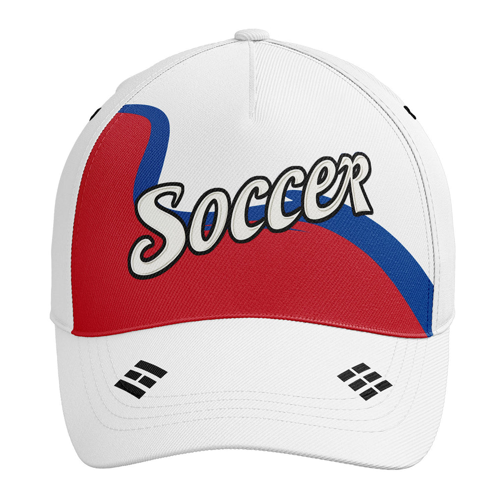 Personalized 2026 South Korea Soccer Fan Hat - Add Your Name & Design Custom 2026 Football Tournament Hat YW061-F009127-4