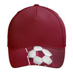 Personalized 2026 Qatar Soccer Fan Hat - Add Your Name & Design Custom 2026 Football Tournament Hat YW061-F025143-3