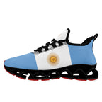 Custom 2026 World Cup Argentina Sneakers DIY Country Flag Running Shoes Lightweight Sport Shoes Gift for Football Fans Personalized Team Name and Logo FN003XD-F027046-1