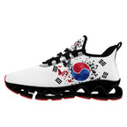 Custom South Korea 2026 World Cup Sneakers DIY Country Flag Running Shoes Lightweight Sport Shoes Gift for Football Fans Personalized Team Name and Logo FN003XD-F009063-4