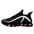 Custom Black White Maxsoul Shoes Personalized Sneaker FN003XD-D020391-15