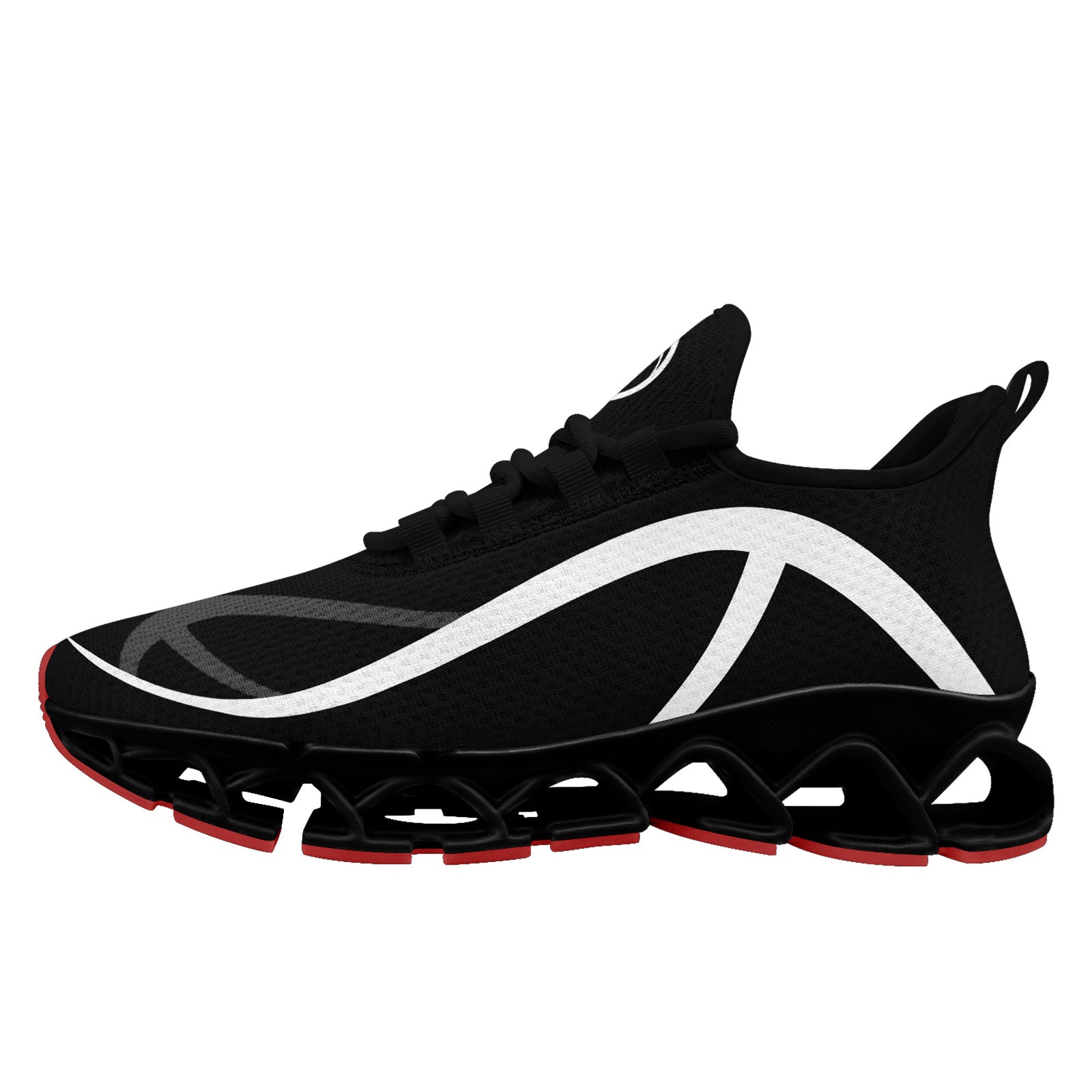 Custom Black White Maxsoul Shoes Personalized Sneaker FN003XD-D020391-15