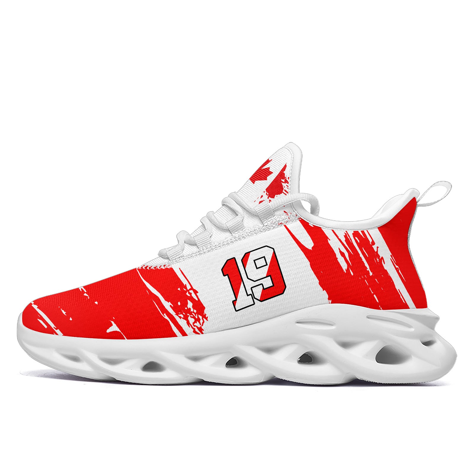 Custom 2026 World Cup Canada Sneakers DIY Country Flag Running Shoes Lightweight Sport Shoes Gift for Football Fans Personalized Team Name and Logo FN003-F023079-1