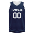 Custom Blue Classic Style Sports Uniform Basketball Jersey BBJ01-D020105-9