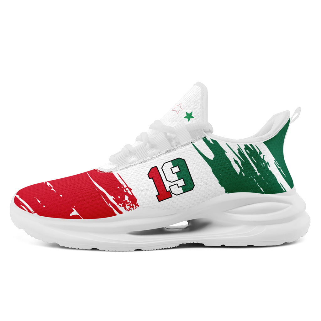 Custom 2026 World Cup Mexico Sneakers DIY Country Flag Running Shoes Lightweight Sport Shoes Gift for Football Fans Personalized Team Name and Logo FN079-F023084-8