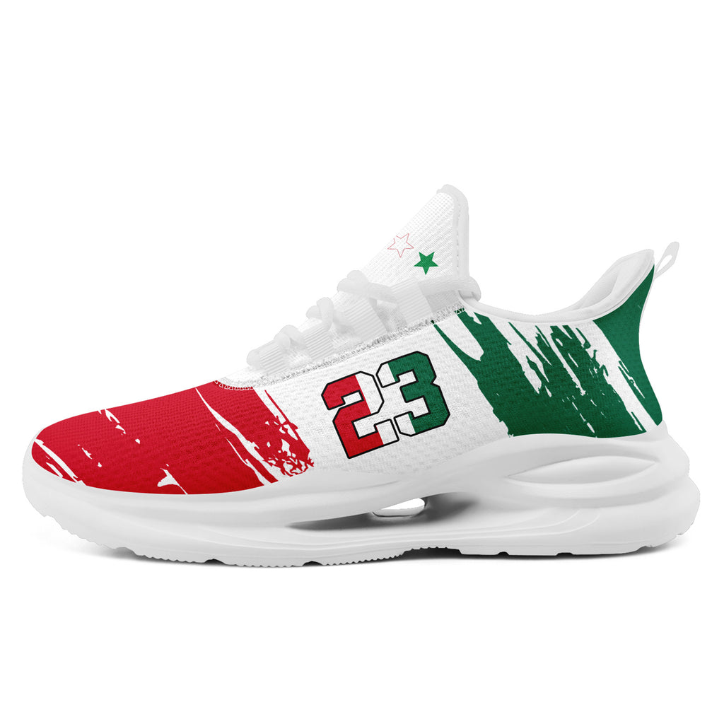 Custom 2026 World Cup Mexico Sneakers DIY Country Flag Running Shoes Lightweight Sport Shoes Gift for Football Fans Personalized Team Name and Logo FN079-F023084-10