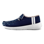 Custom Blue White Dallas Shoes Personalized Sneaker FN042-D020279-9