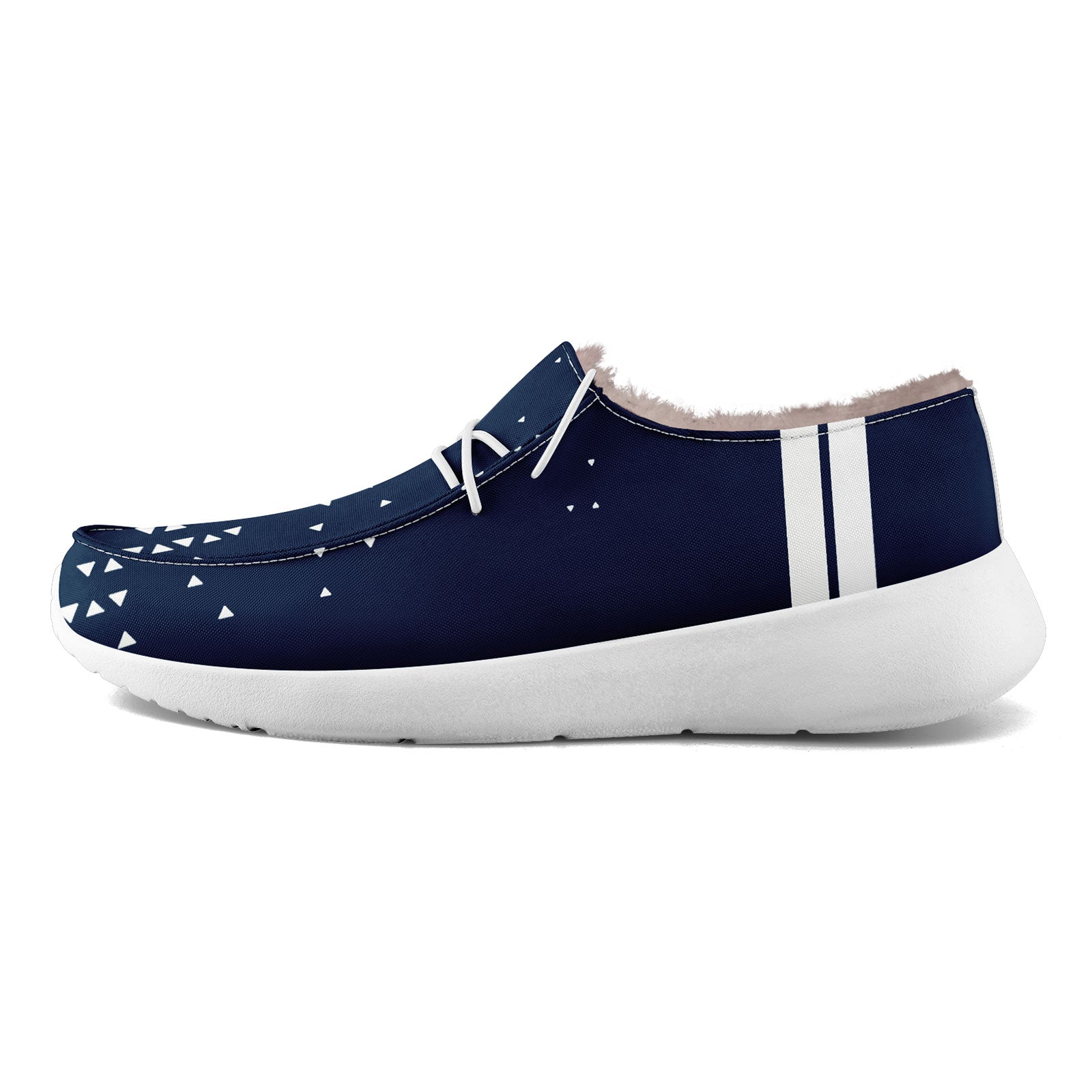Custom Blue White Dallas Shoes Personalized Sneaker FN042-D020279-9