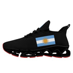 Custom 2026 World Cup Argentina Sneakers DIY Country Flag Running Shoes Lightweight Sport Shoes Gift for Football Fans Personalized Team Name and Logo FN003XD-F027046-4