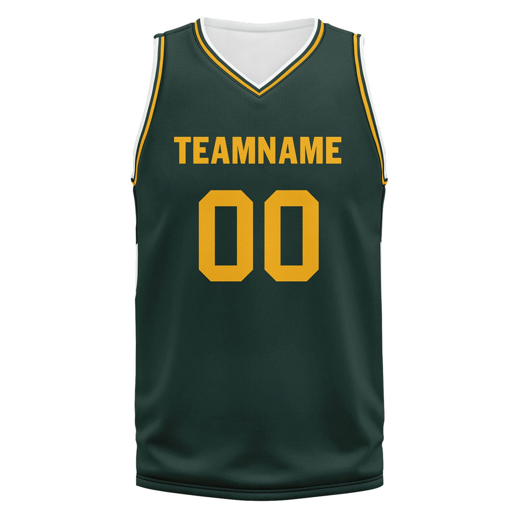 Custom Green Classic Style Sports Uniform Basketball Jersey BBJ01-D020105-10