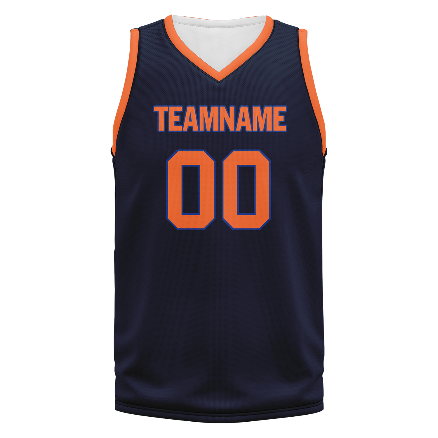 Custom Blue Orange Classic Style Sports Uniform Basketball Jersey BBJ01-bd0a70ae