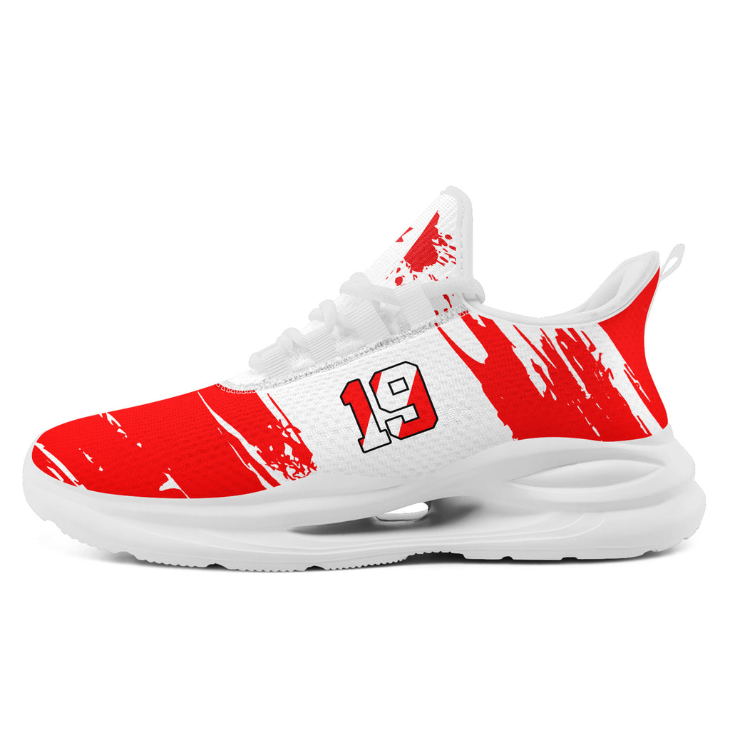 Custom 2026 World Cup Canada Sneakers DIY Country Flag Running Shoes Lightweight Sport Shoes Gift for Football Fans Personalized Team Name and Logo FN079-F023085-1
