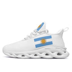 Custom 2026 World Cup Argentina Sneakers DIY Country Flag Running Shoes Lightweight Sport Shoes Gift for Football Fans Personalized Team Name and Logo FN027-F027044-4