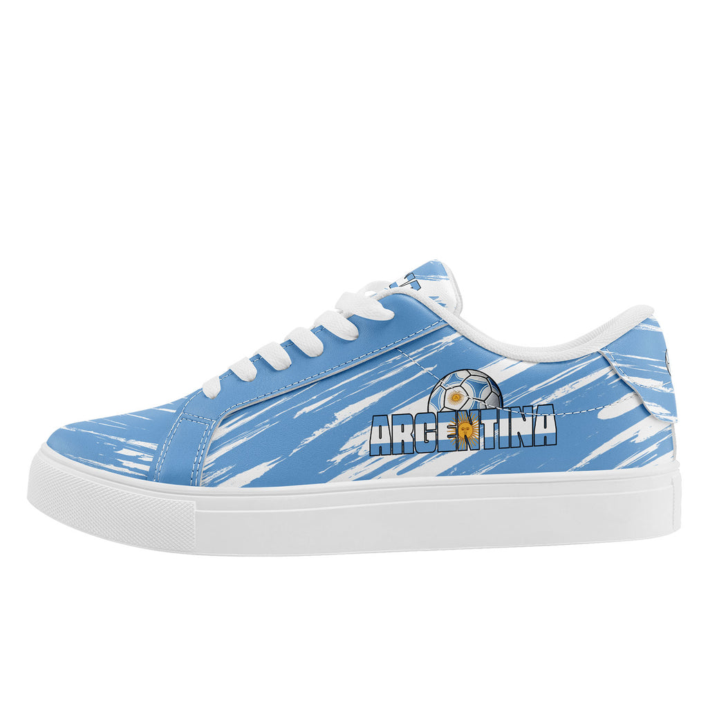 Custom 2026 World Cup Argentina Sneakers DIY Country Flag Running Shoes Lightweight Sport Shoes Gift for Football Fans Personalized Team Name and Logo FN023-F027051-4