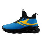 Custom Blue Los Angeles Football Jersey and Sports Shoes Combo Offer Personalized Combo ZH-D025008-24