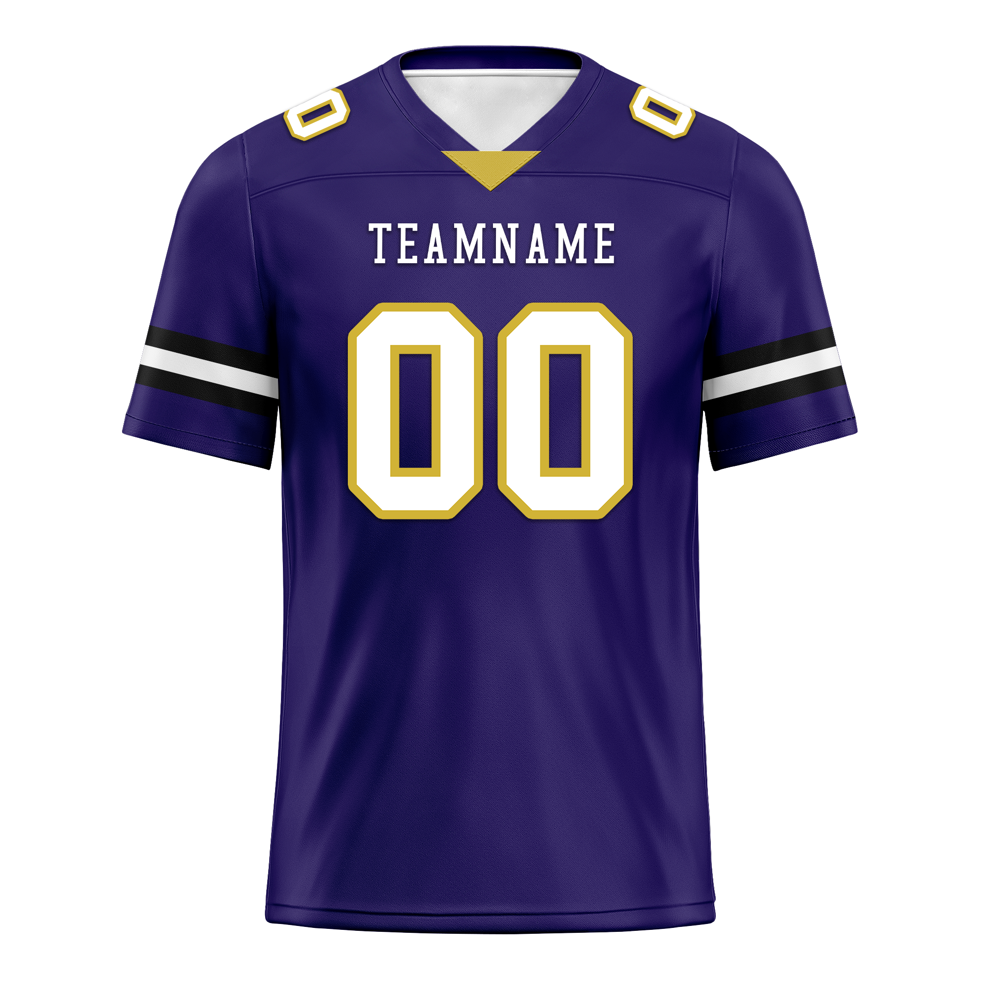 Custom Purple Classic Style Personalized Authentic Football Jersey FBJ02-bd0a70cb