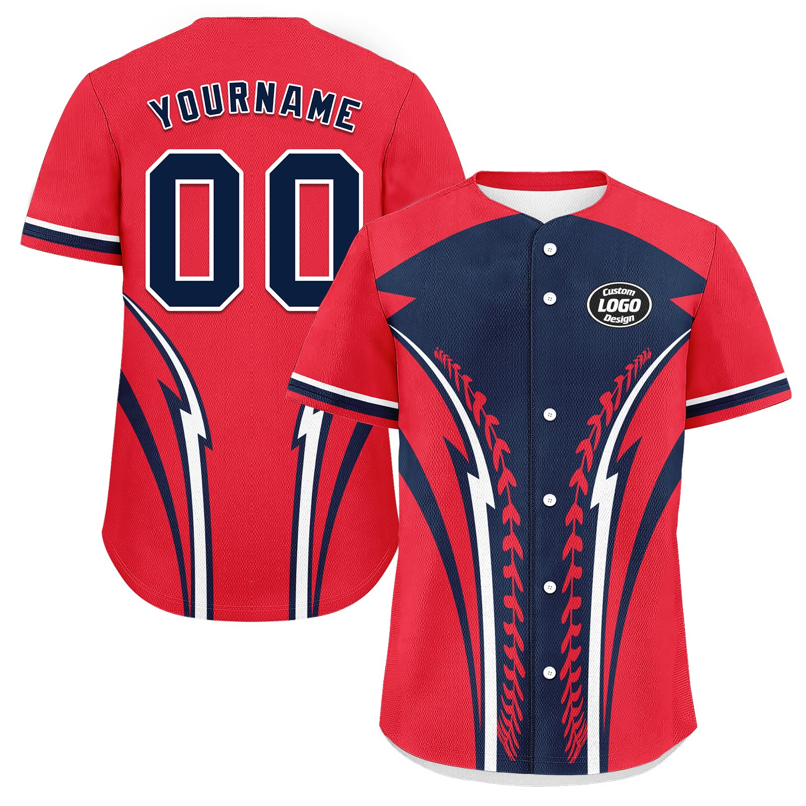 Custom Baseball Jersey and Hat Combo Offer Personalized Combo ZH-E023021-18