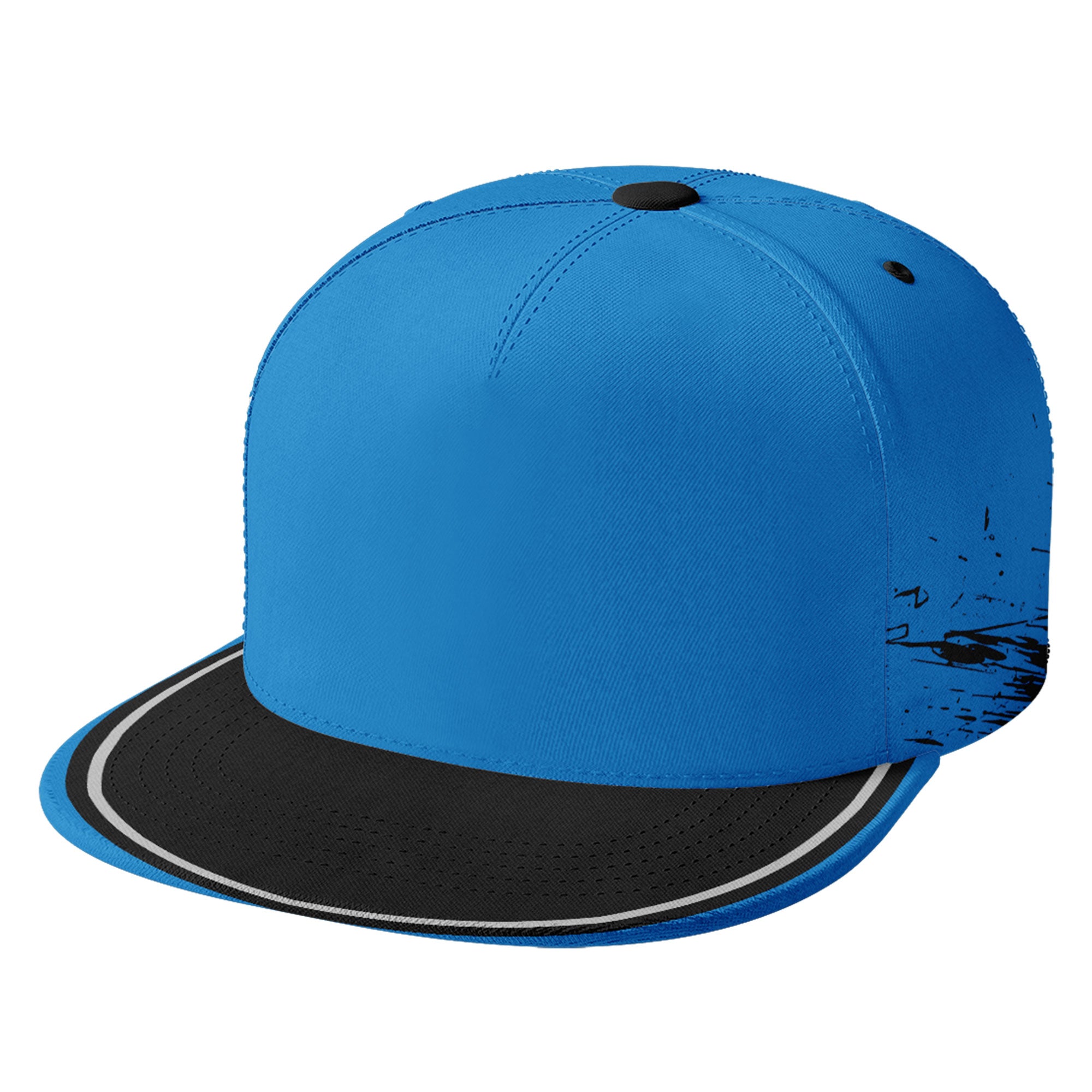 Custom Blue Black Carolina MaxSoul Shoes and Hat Combo Offer Personalized Combo ZH-D020264-5