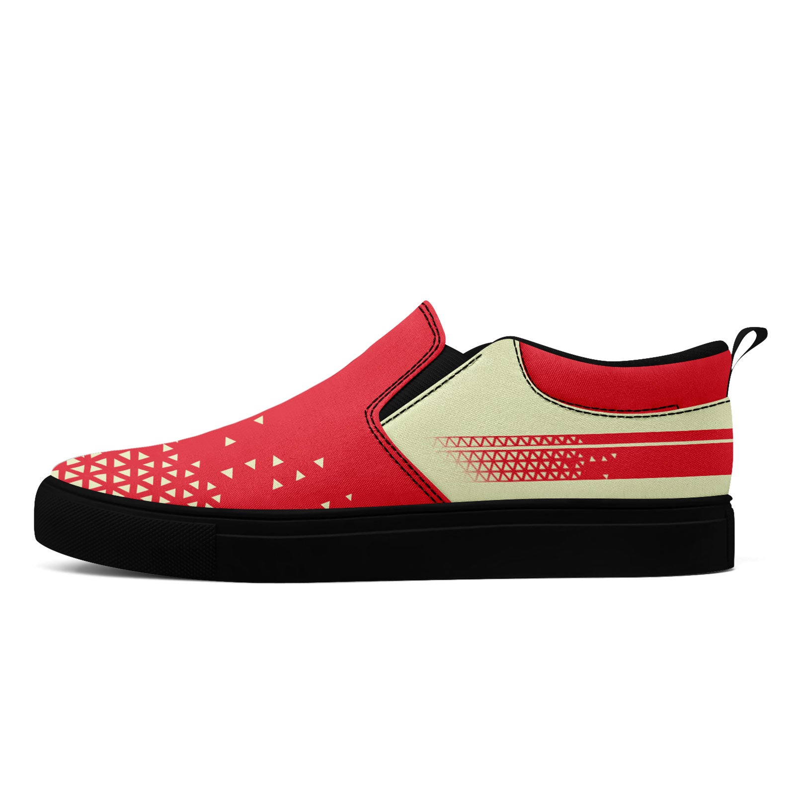 Custom Canvas Sneakers Personalized Slip On Shoes FN071-E023042-9