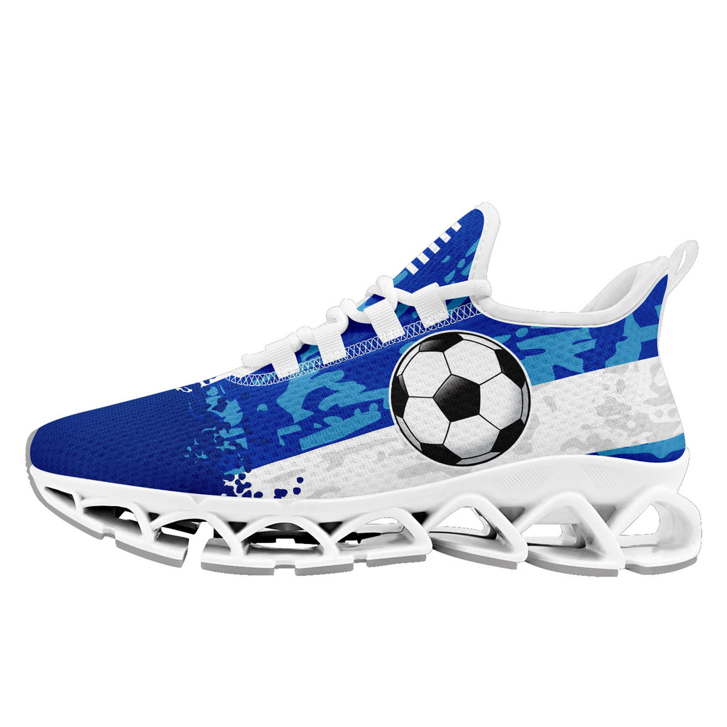 Custom Uruguay 2026 World Cup Sneakers DIY Country Flag Running Shoes Lightweight Sport Shoes Gift for Football Fans Personalized Team Name and Logo FN003XD-F009085-2