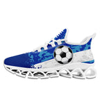 Custom Uruguay 2026 World Cup Sneakers DIY Country Flag Running Shoes Lightweight Sport Shoes Gift for Football Fans Personalized Team Name and Logo FN003XD-F009085-2
