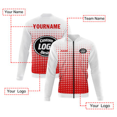 Custom Jacket Bomber Full-Snap Varsity Letterman Personalized Jacket PR092-D020346-10