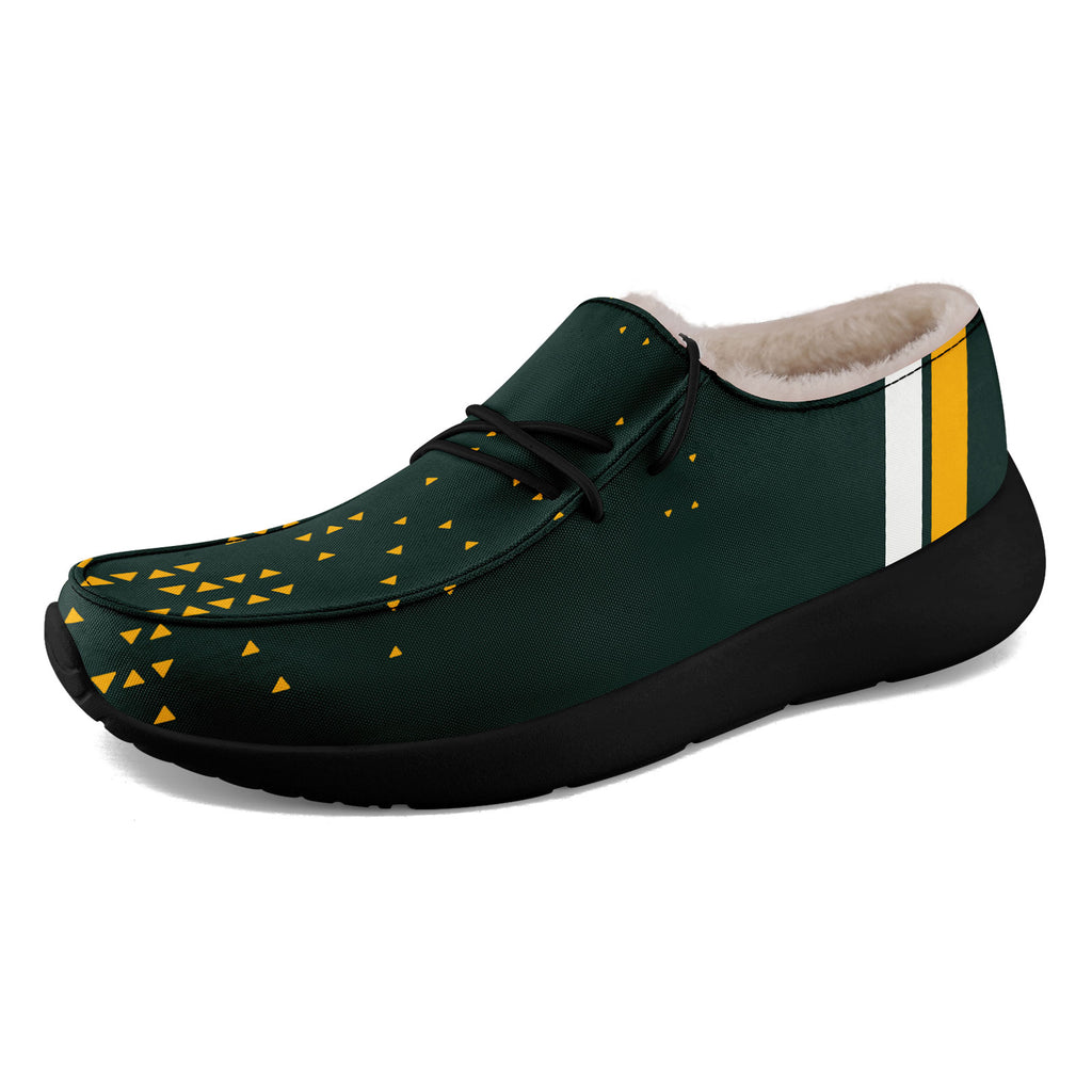 Custom Green Yellow Green Bay Shoes Personalized Sneaker FN042-D020279-13