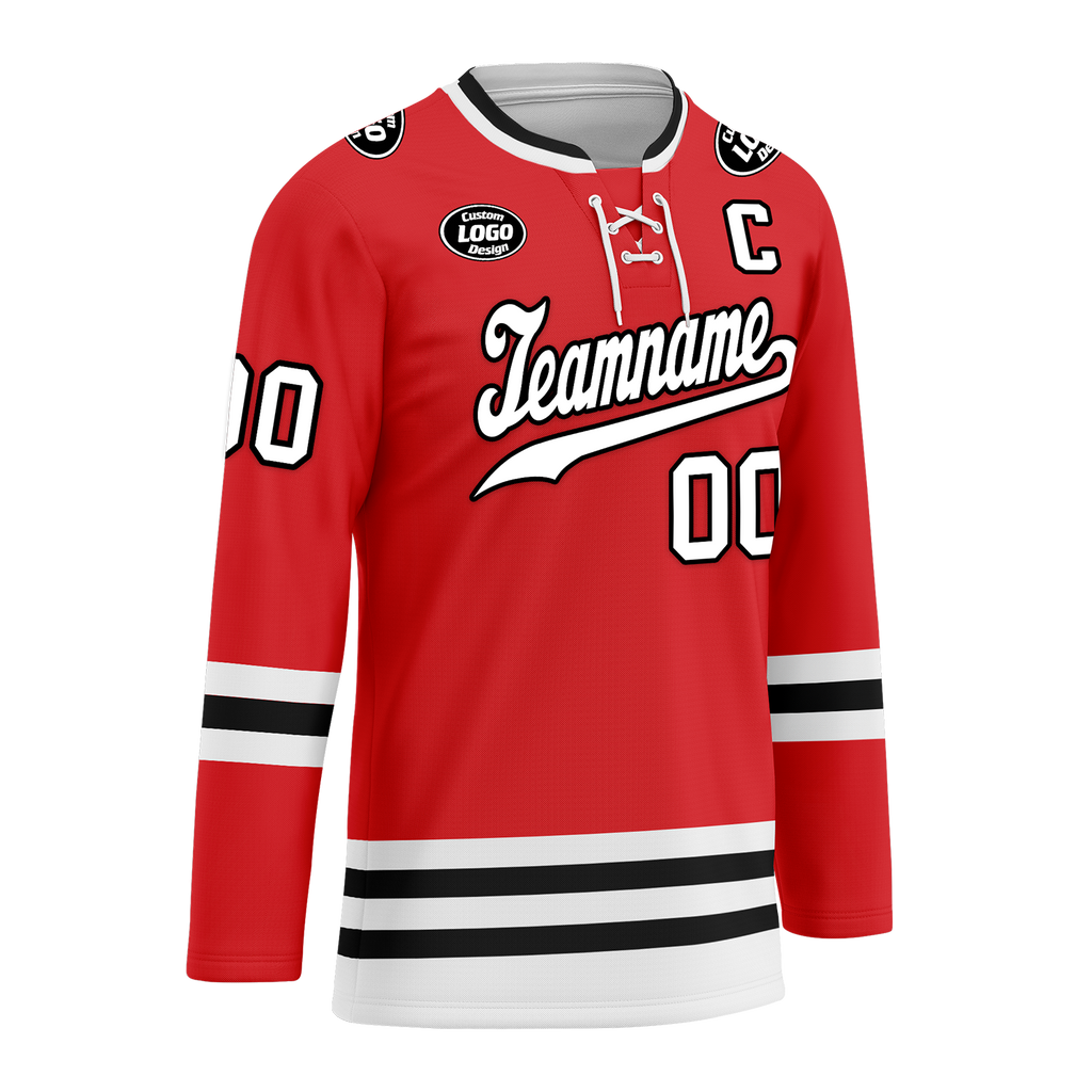 Custom Red Personalized Hockey Jersey HCKJ01-D0a70bf