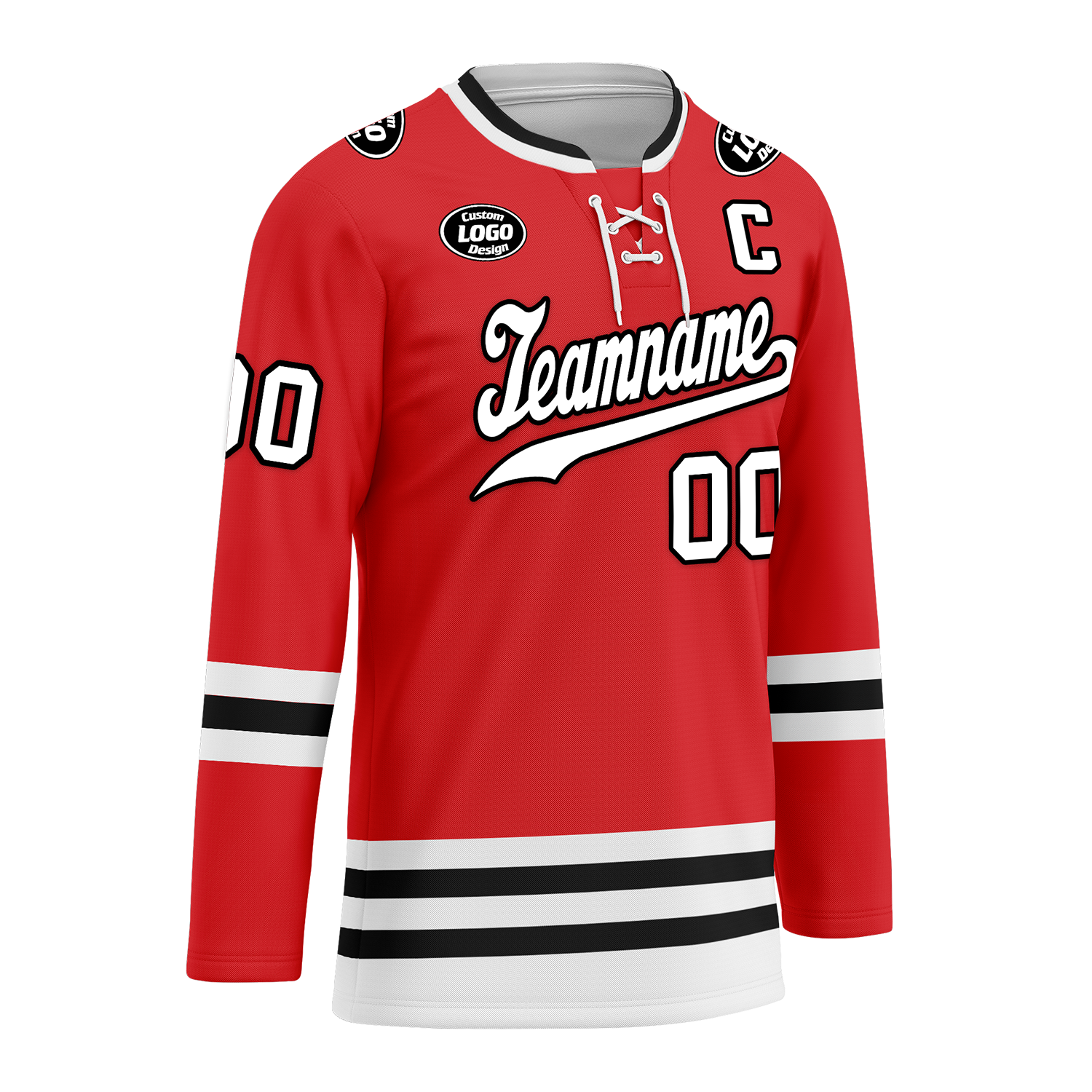 Custom Red Personalized Hockey Jersey HCKJ01-D0a70bf