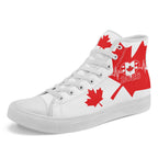 Custom 2026 World Cup Canada Sneakers DIY Country Flag Running Shoes Lightweight Sport Shoes Gift for Football Fans Personalized Team Name and Logo FN024-F023064-4