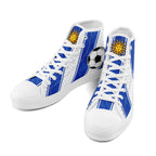 Custom Uruguay 2026 World Cup Sneakers DIY Country Flag Running Shoes Lightweight Sport Shoes Gift for Football Fans Personalized Team Name and Logo FN024-F009089-3