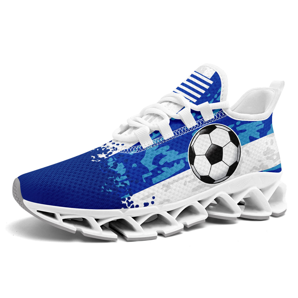 Custom Uruguay 2026 World Cup Sneakers DIY Country Flag Running Shoes Lightweight Sport Shoes Gift for Football Fans Personalized Team Name and Logo FN003XD-F009085-2