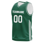 Custom Green Classic Style Sports Uniform Basketball Jersey BBJ01-D020105-22