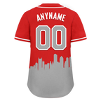 Custom Red Gray City Edition Personalized Authentic Baseball Jersey BSBJ01-D017122
