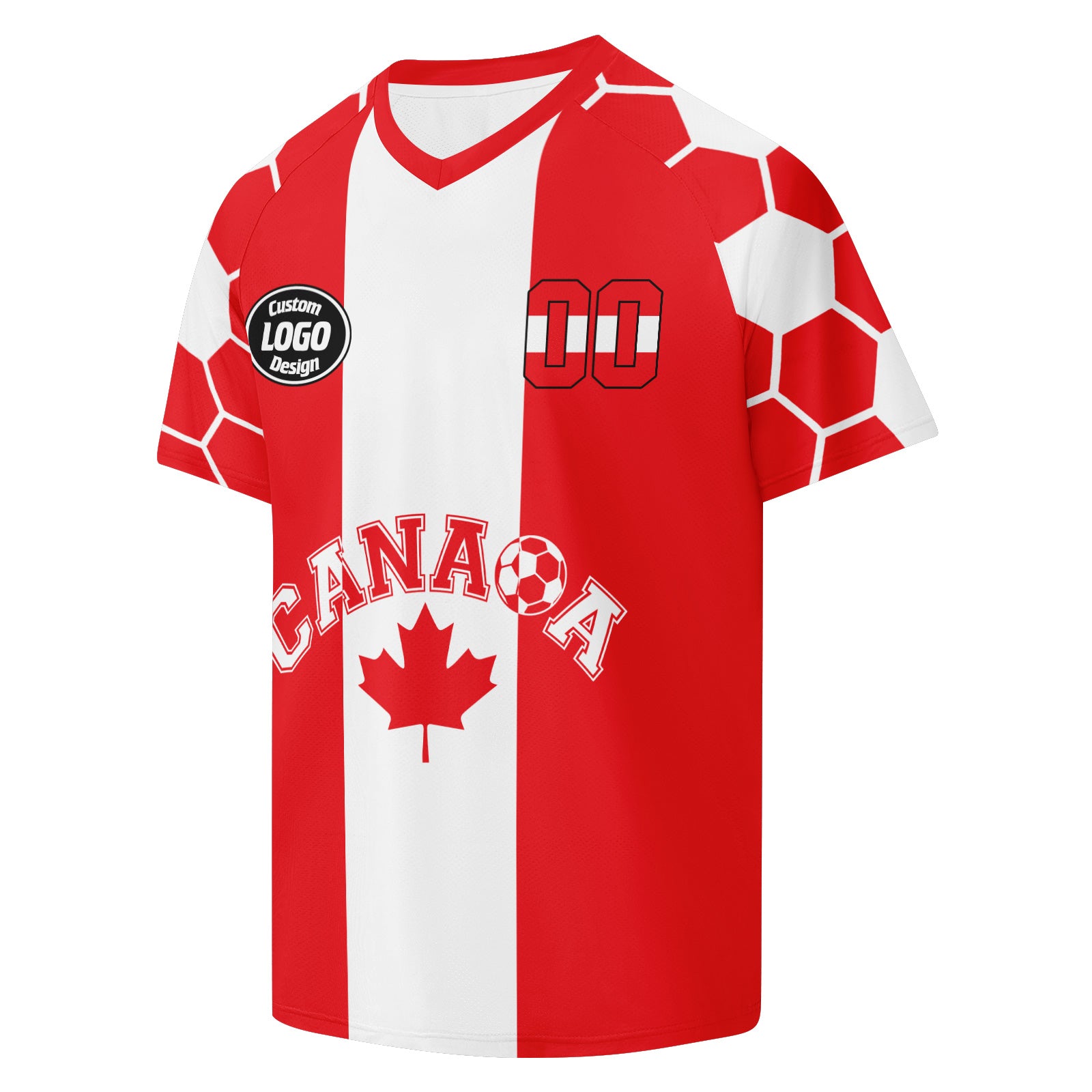 Custom Canada 2026 World Cup Football Shirt Customized Soccer Jersey for Fans Add Your Name & Number FZ190-F023094-3